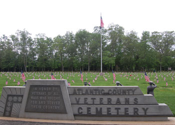 Veterans Cemetery monument
