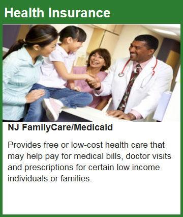 New Jersey Family Care Eligibility Chart