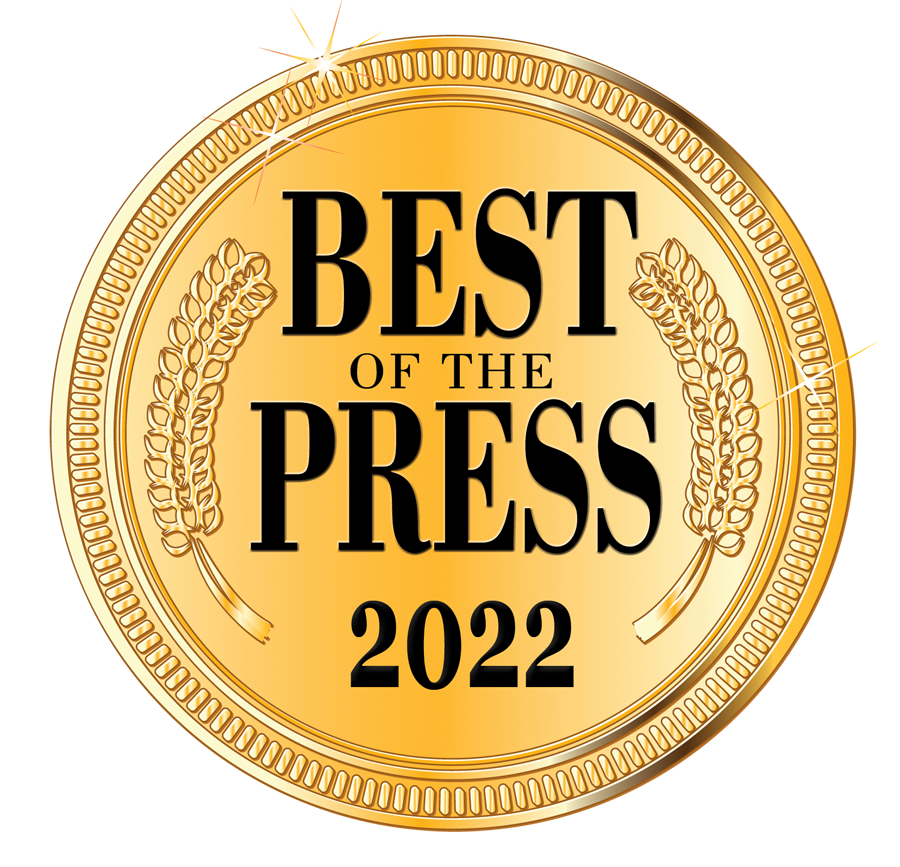 Best of the Press 2022 Gold Medal graphic