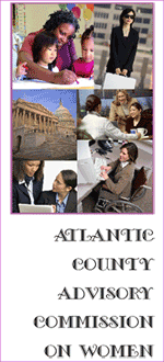 Atlantic County Advisory Commission on Women Brochure Cover